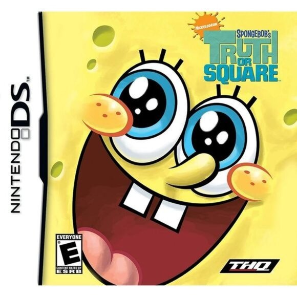 Nintendo DS Spongebob Squarepants Spongebob's Truth or Square - Picture 1 of 8